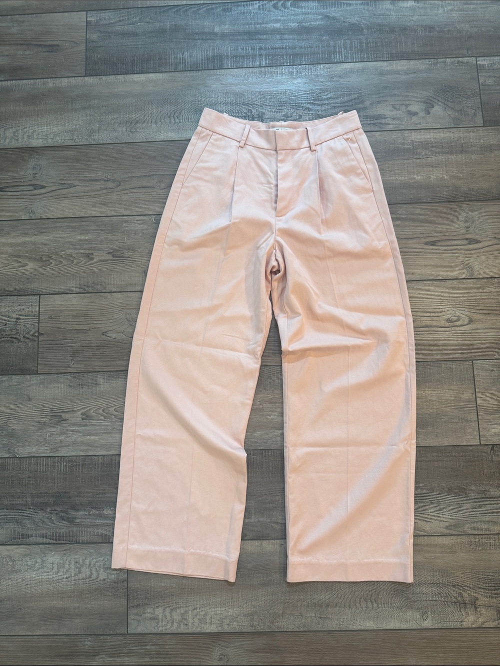 Madewell Blush Pink High-Waist Pants